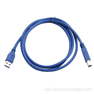 AM to BM Super Speed USB 3.0 Cables, Provides 10 Times High-speed Than USB 2.0 Cable